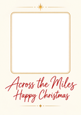 Load image into Gallery viewer, Across the Miles Photo Upload Christmas Card for Cousin
