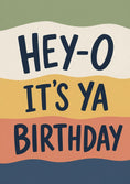 Load image into Gallery viewer, Birthdays - Personalised Card — with punch holes
