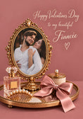 Load image into Gallery viewer, Valentine's day - Personalised Card — with punch holes
