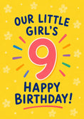 Load image into Gallery viewer, Birthdays - Personalised Card — with punch holes
