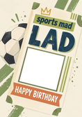 Load image into Gallery viewer, Birthdays - Personalised Card — with punch holes
