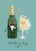 Load image into Gallery viewer, Weddings - Personalised Card — with punch holes
