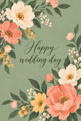 Load image into Gallery viewer, Weddings - Personalised Card — with punch holes
