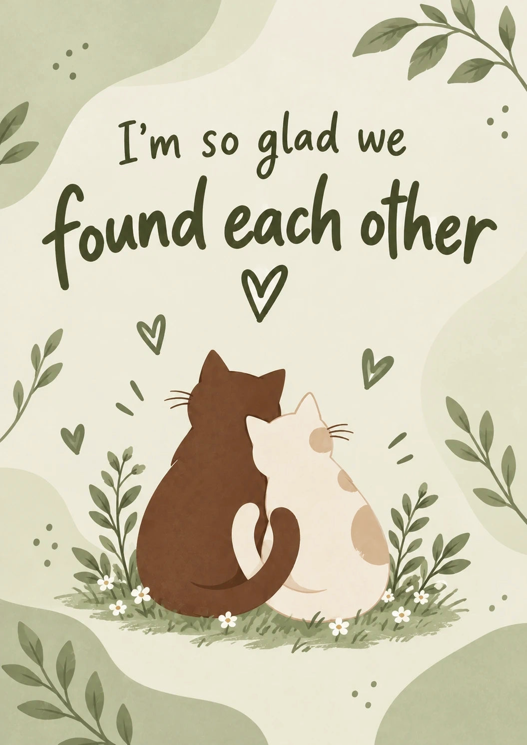 Anniversary - Personalised Card — with punch holes