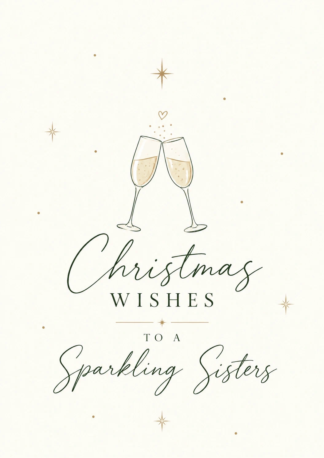 Christmas - Personalised Card — with punch holes
