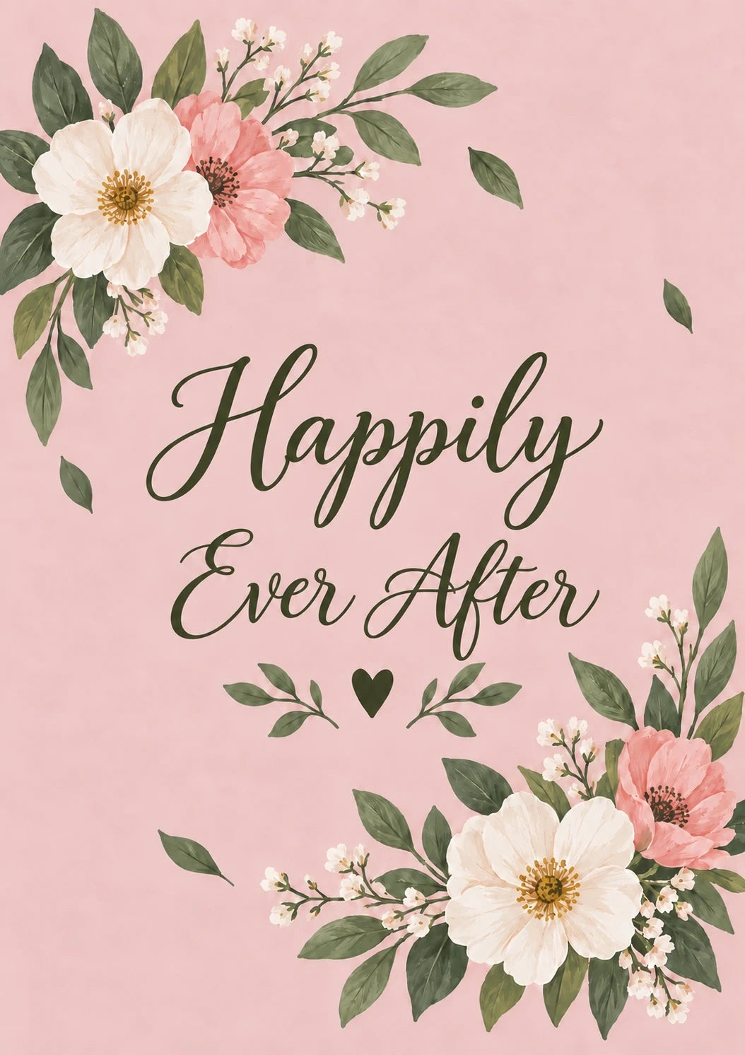 Weddings - Personalised Card — with punch holes