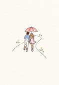 Load image into Gallery viewer, Friendship - Personalised Card — with punch holes
