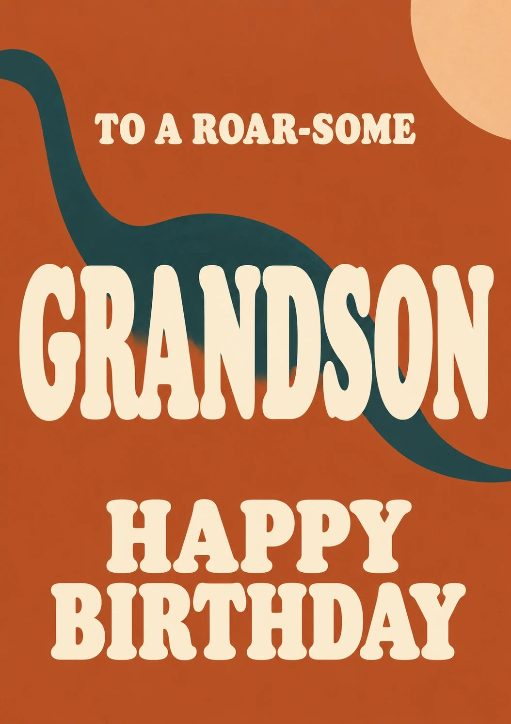 Birthdays - Personalised Card — with punch holes