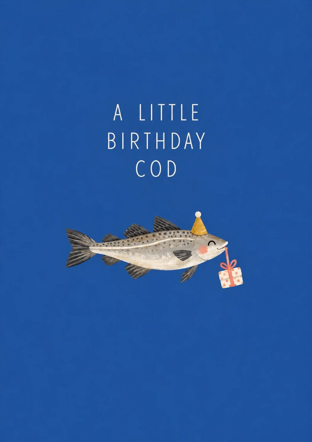 Birthdays - Personalised Card — with punch holes