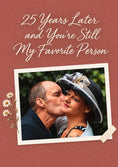 Load image into Gallery viewer, Anniversary - Personalised Card — with punch holes
