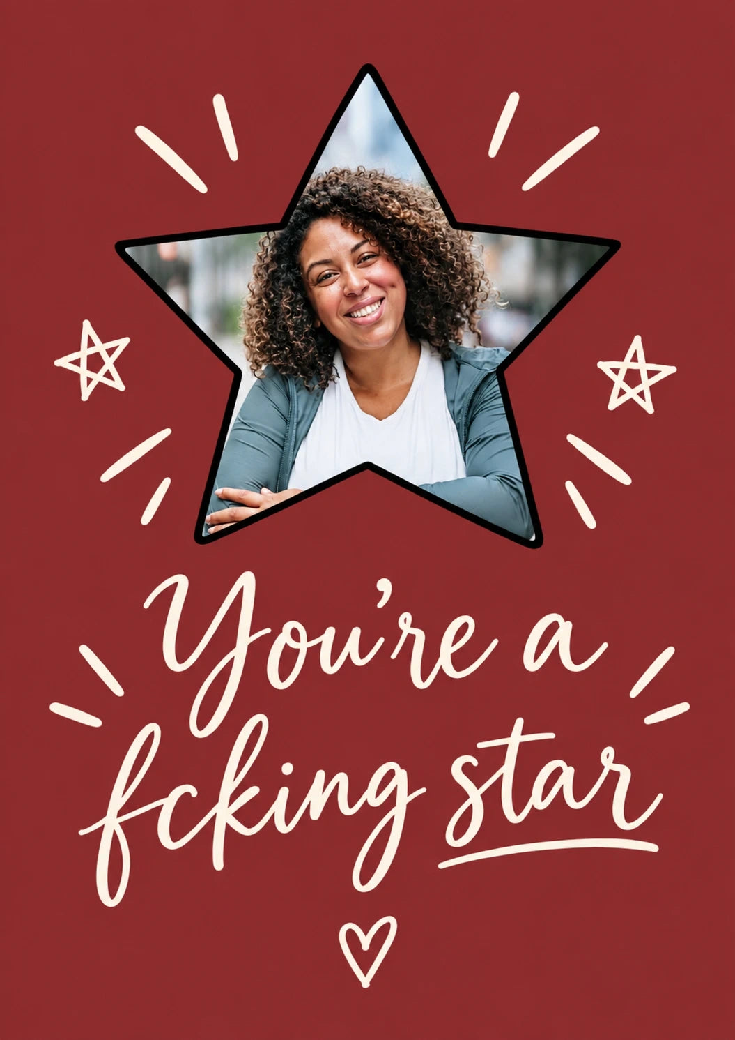 Birthdays - Personalised Card — with punch holes