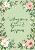 Load image into Gallery viewer, Weddings - Personalised Card — with punch holes

