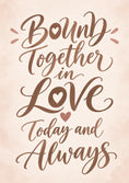 Load image into Gallery viewer, Weddings - Personalised Card — with punch holes
