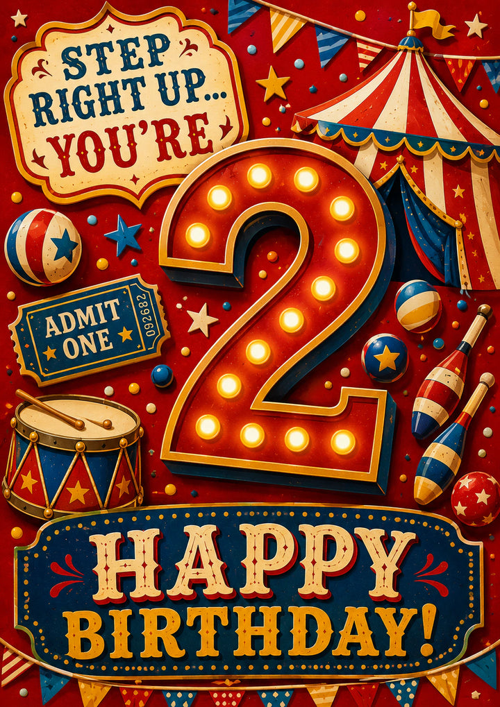 Birthdays - Personalised Card