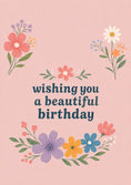 Load image into Gallery viewer, Birthdays - Personalised Card — with punch holes
