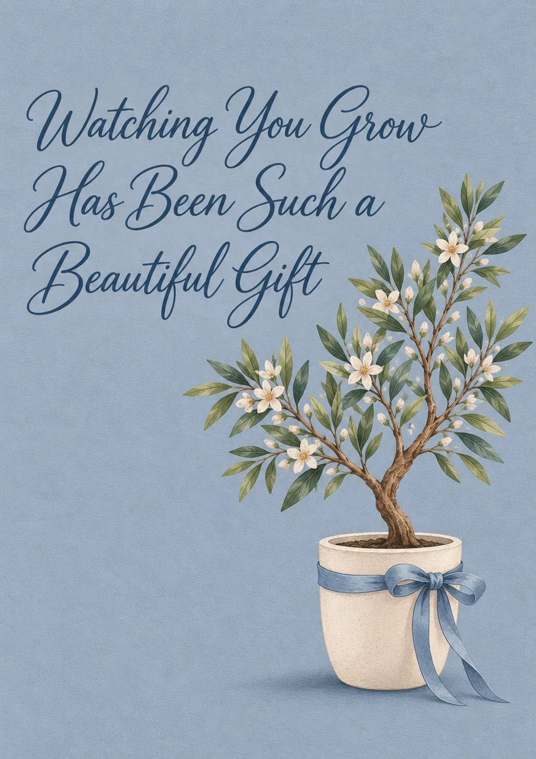 Birthdays - Personalised Card — with punch holes