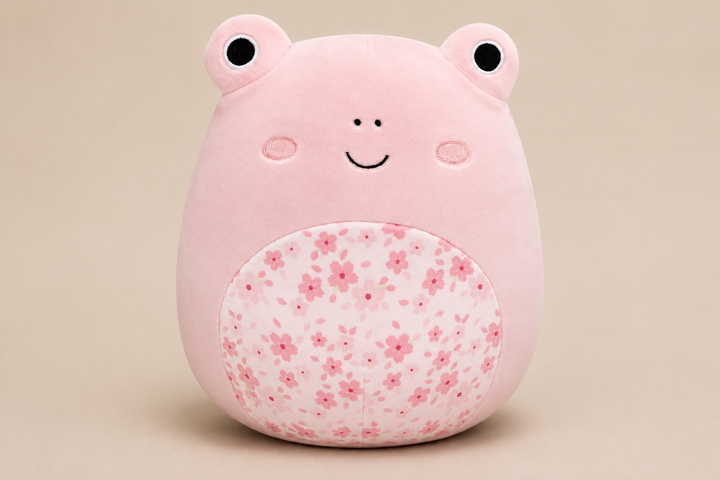 Squishmallows 7.5 inch Kline Pink Frog Plush