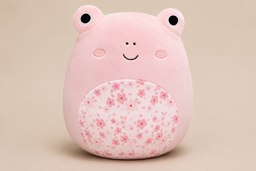 Squishmallows 7.5 inch Kline Pink Frog Plush