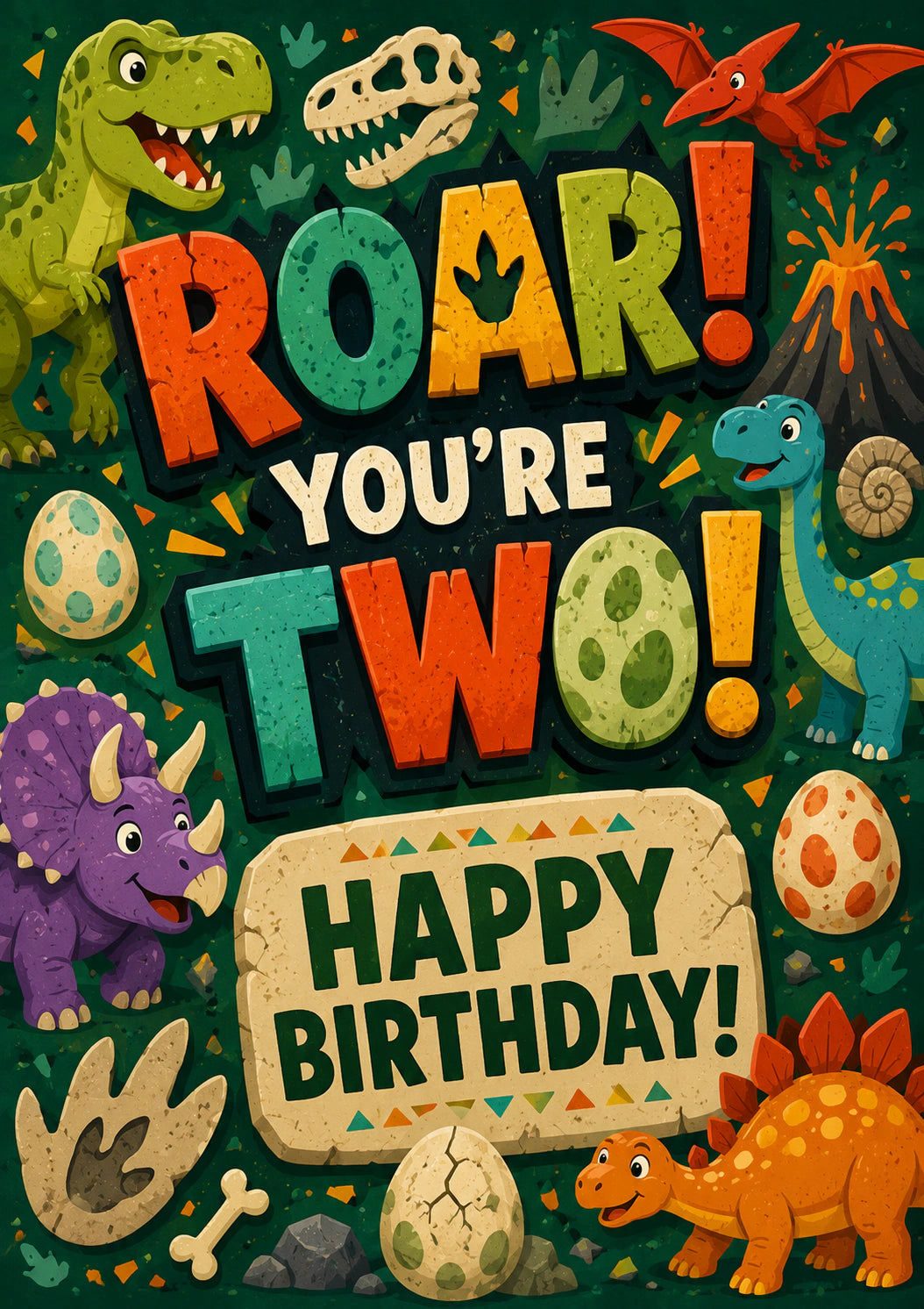 Birthdays - Personalised Card