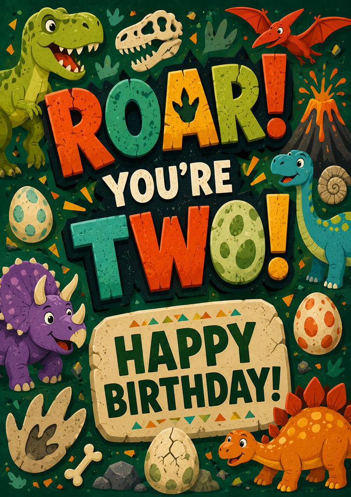 Birthdays - Personalised Card