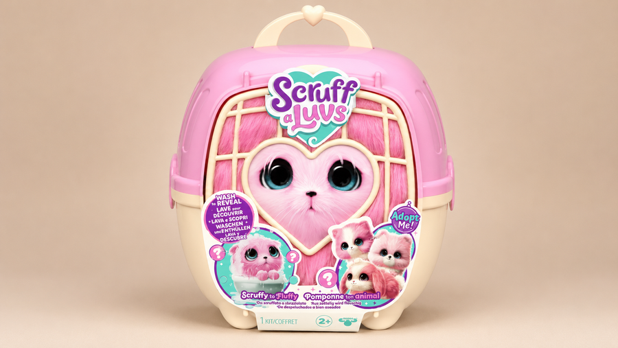 ScruffaLuvs Pink Pet Scruffs - Single Pack