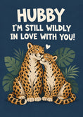 Load image into Gallery viewer, Valentine's day - Personalised Card — with punch holes
