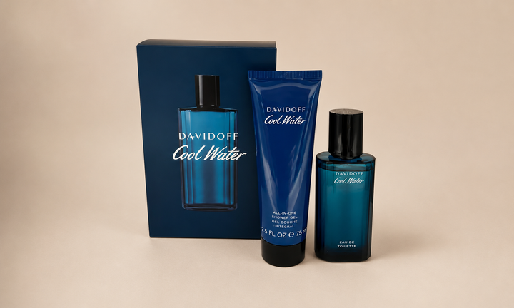 Davidoff Cool Water Eau de Toilette Gift Set - 115ml