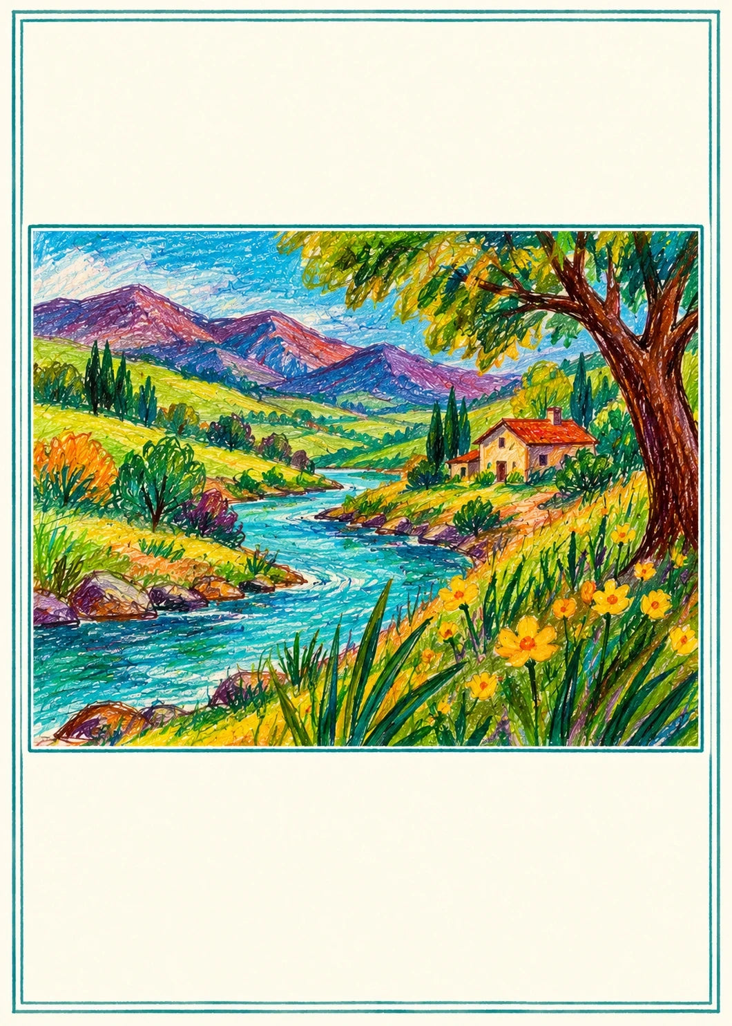 Retirement - Personalised Card — with punch holes