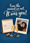 Load image into Gallery viewer, From the Moment We Met Photo Upload Valentine's Day Card for Husband
