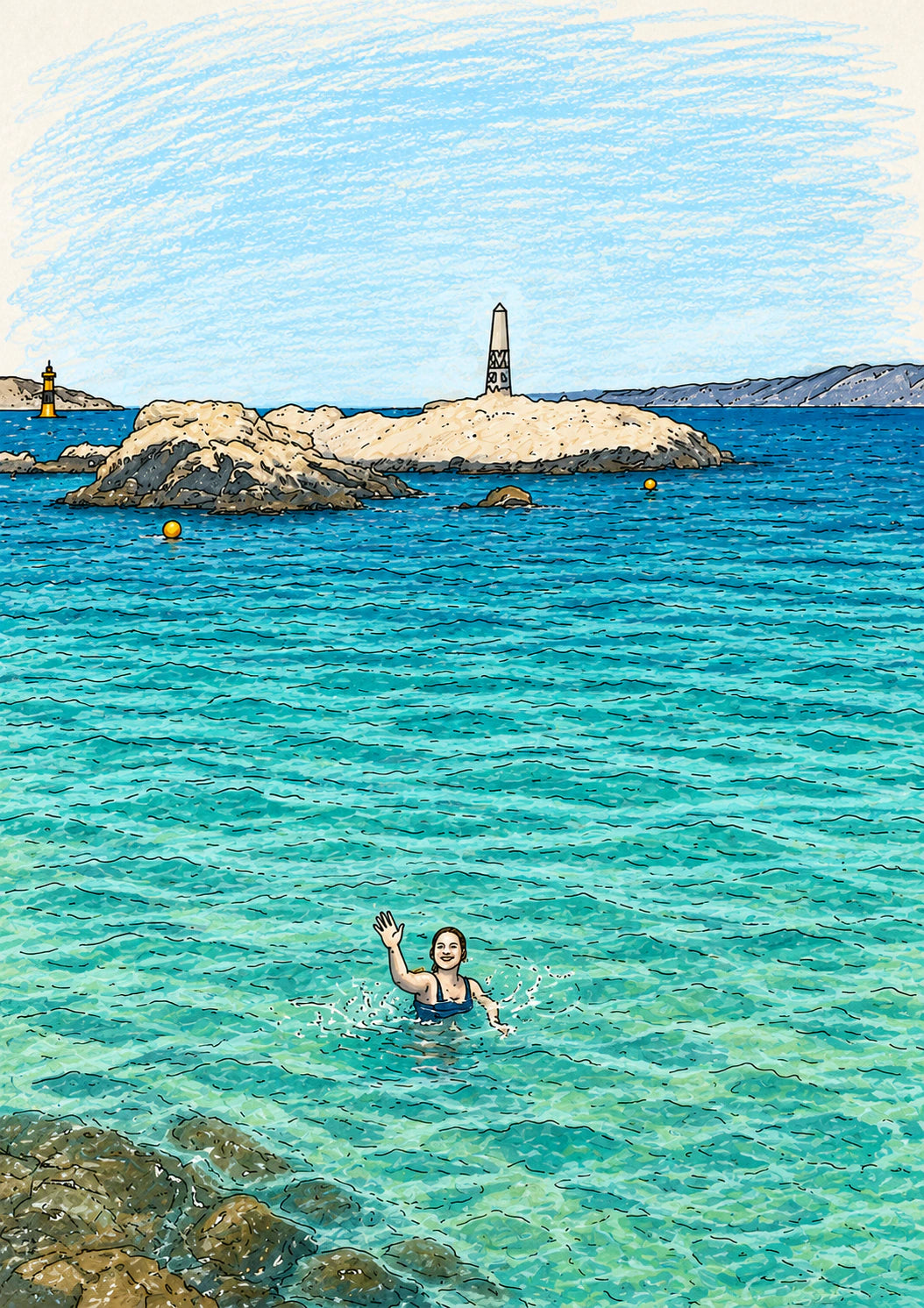 Birthdays - Personalised Card — with punch holes