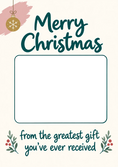 Load image into Gallery viewer, Funny Greatest Gift You've Ever Received Photo Upload Christmas Card for Parents
