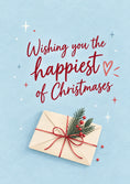 Load image into Gallery viewer, Heartfelt Letter and Holly Christmas Card for Niece
