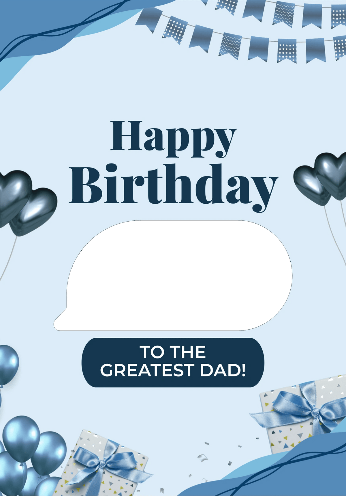 Birthdays - Personalised Card