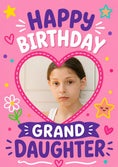 Load image into Gallery viewer, Birthdays - Personalised Card — with punch holes
