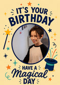 Load image into Gallery viewer, Birthdays - Personalised Card — with punch holes
