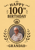 Load image into Gallery viewer, Birthdays - Personalised Card — with punch holes
