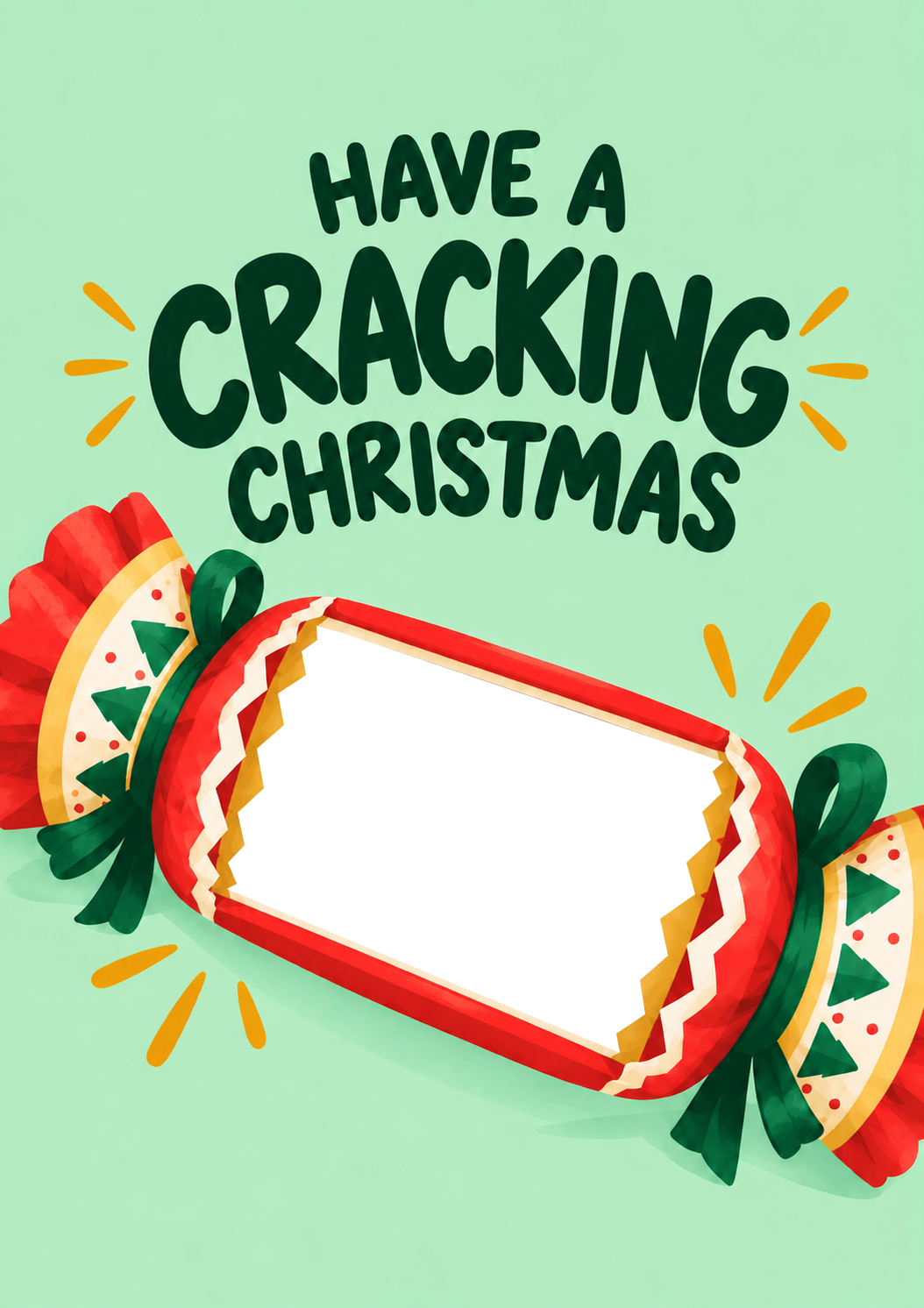 Funny Have a Cracking Christmas Card for Mum