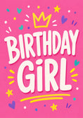 Load image into Gallery viewer, Birthdays - Personalised Card — with punch holes
