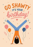 Load image into Gallery viewer, Birthdays - Personalised Card — with punch holes

