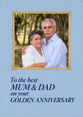 Load image into Gallery viewer, Anniversary - Personalised Card — with punch holes
