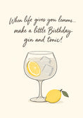 Load image into Gallery viewer, Birthdays - Personalised Card — with punch holes
