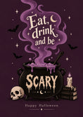 Load image into Gallery viewer, Halloween - Personalised Card — with punch holes
