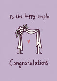 Load image into Gallery viewer, Weddings - Personalised Card — with punch holes
