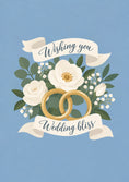 Load image into Gallery viewer, Weddings - Personalised Card — with punch holes
