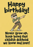 Load image into Gallery viewer, Birthdays - Personalised Card — with punch holes
