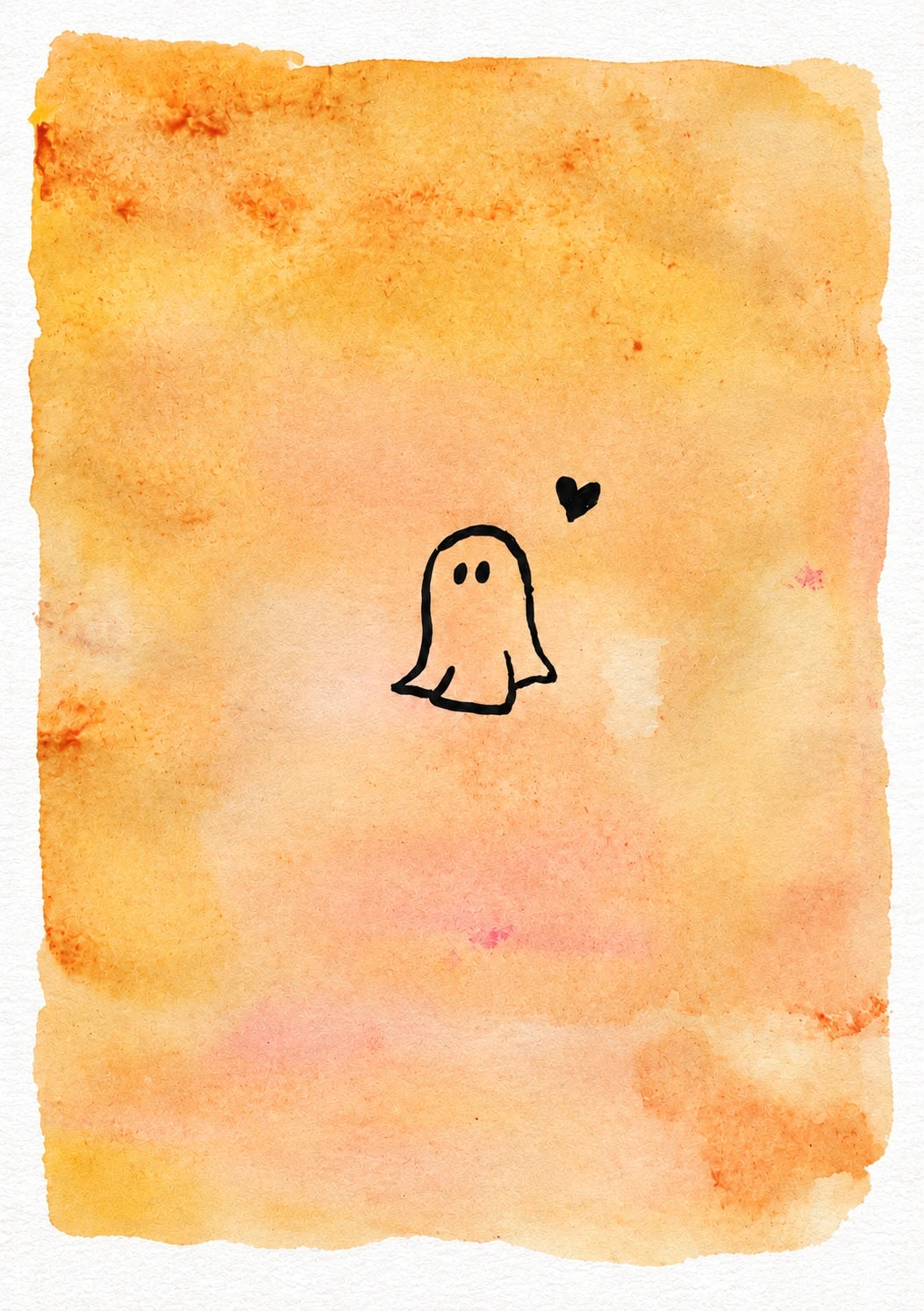 Halloween - Personalised Card — with punch holes