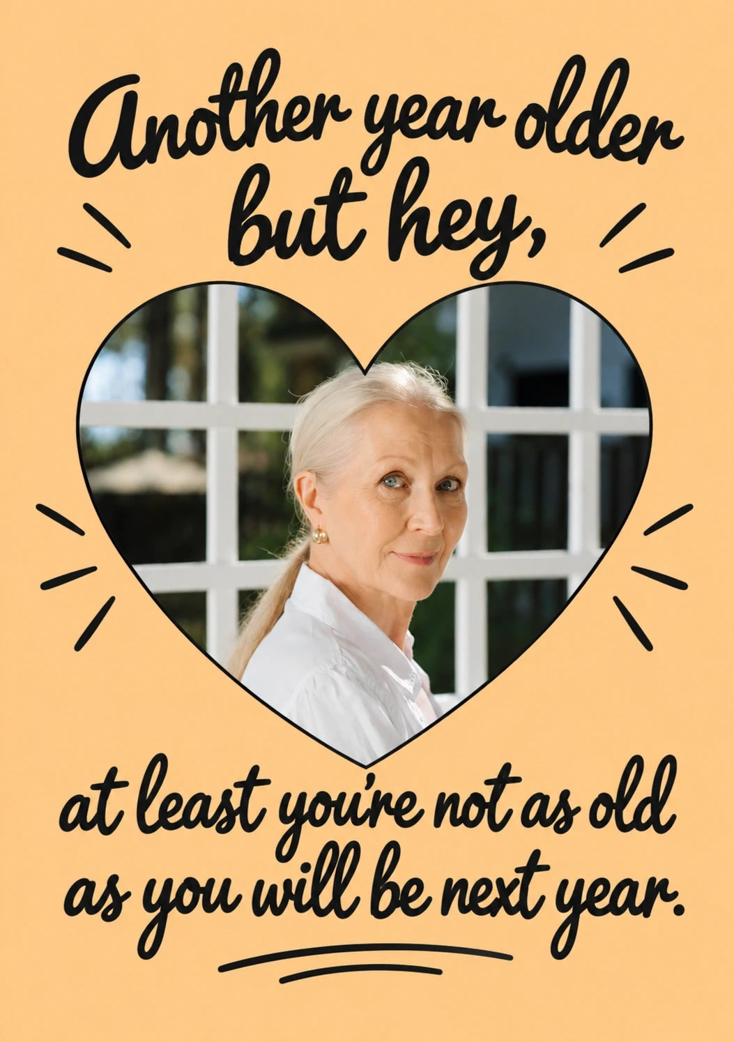Birthdays - Personalised Card — with punch holes