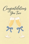 Load image into Gallery viewer, Weddings - Personalised Card — with punch holes
