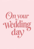 Load image into Gallery viewer, Weddings - Personalised Card — with punch holes
