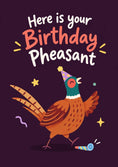 Load image into Gallery viewer, Birthdays - Personalised Card — with punch holes
